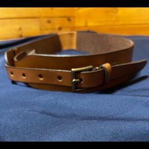 Wide leather belt- Brand new!